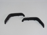 RC 1/10 Scale JEEP Body Shell BLACK FENDERS For WRANGLER RUBICON Hard Body