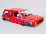 RC Scale Truck Body Shell 1/10 JEEP CHEROKEE Hard Body / INTERIOR  313mm