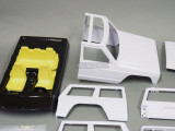 RC 1/10 JEEP CHEROKEE Scale Truck Hard Body w/ Interior 313mm -WHITE-