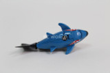 RC Micro SHARK Robo Fish MINI SHARK Aquarium Toy -BLUE- Soda Can -