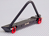 Traxxas TRX-4 Upgrade Front METAL BUMPER Bull Nose Lightweight Aluminum W/ LED