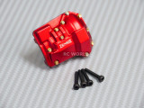 For Traxxas TRX-4 Upgrade Front METAL AXLE COVERS Diff Cover Aluminum CNC Red