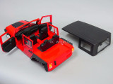 RC Scale JEEP Body Shell V3  FENDERS For WRANGLER RUBICON Hard Body V3