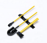 RC Scale ACCESSORIES Tools, Shovel, Axe, Winch, Fuel Container, Jack
