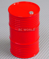 1/10 Plastic Drum Container Red