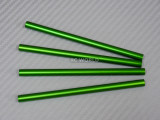 Axial SCX10 M3 Aluminum METAL RODS Trailing Arms Links 105mm x 6mm GREEN (4PCS)