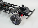 RC New Land Rover Defender 110 TRUCK D110 CHASSIS Metal Custom Rolling Chassis