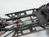 RC New Land Rover Defender 110 TRUCK D110 CHASSIS Metal Custom Rolling Chassis