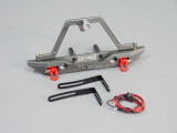 For Traxxas TRX-4 REAR METAL Bumper SWING ARM Spare Holder Aluminum LED GunMetal