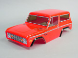 Rc Truck BODY SHELL 1/10 FORD BRONCO 252mm For Tamiya CC01 -RED