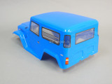 Rc Truck BODY SHELL 1/10 TOYOTA FJ40 Land Cruiser 252mm For Tamiya CC01 -BLUE