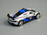 RC 1/43 Radio Control Micro MCLAREAN P1 GTR w/ LED Lights BLUE