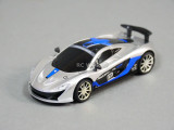 RC 1/43 Radio Control Micro MCLAREAN P1 GTR w/ LED Lights BLUE