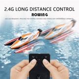 F1 Racing Boat Remote Control RC Micro BOAT Racing MiniI RC Boat Toy- 2.4GHz