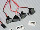 RC Scale Accessories LED LIGHT PODS Roof Lights IPF Square (4 pcs)