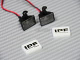 RC Scale Accessories LED LIGHT PODS Roof Lights IPF Square (4 pcs)
