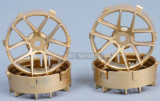 Tetsujin RC Car Wheels Disc Adjustable Offset  Jasmine Gold 