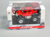 RC 1/43 Radio Control RC Micro Monster Truck HUMMER  w/ LED Lights WHITE CAMO