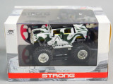 RC 1/43 Radio Control RC Micro Monster Truck HUMMER  w/ LED Lights WHITE CAMO