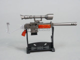1/8 Scale SEMI-AUTO SNIPER RIFLE w/ SCOPE GUN Metal Weapon