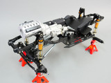 rc v8 engine truck chassis