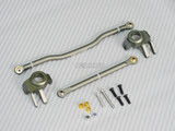 Axial Scx-10-2 Metal Knuckles + Steering Links Set Gun Metal