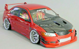 1/10 Mitsubishi evolution Drift  Yokohama Tire Decal