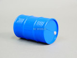 1/10 Plastic Drum Container Blue