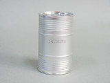 RC 1/10 Metal Drum Container Liquid Storage Silver