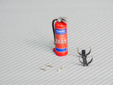 1/10 Scale FIRE EXTINGUISHER Powder W/ Holder + Hardware