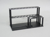 Metal TOOL HOLDER Tray Can Hold 15 + Individual Tools BLACK