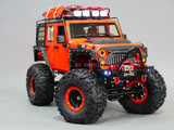 RC Custm jeep with halo headlights