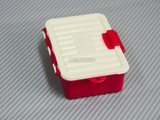 1/10 Storage Box Container Water Proof Low Profile RED 