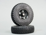 1.55 Scale TRUCK RIMS W/ 90MM Rubber Tires For LC70 (4pcs)