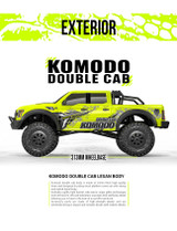 Gmade 1/10 GS02 KOMODO Double cab TS KIT #GM57004V2