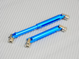 Universal METAL DRIVESHAFTS Lightweight Aluminum 100-150mm Driveshafts - BLUE -