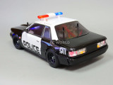 1/10 RC POLICE LIGHTS Top Light Bar FLASHING LEDS - BLUE -