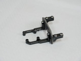 Axial SCX10-2 Front Axle SERVO MOUNT Steering Link UpGrade Part - BLACK