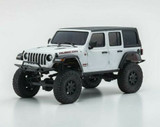 Kyosho RC 1/28 Mini Z JEEP WRANGLER Rubicon Ready Set WHITE -RTR-