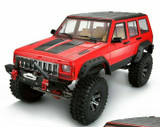 1/10 JEEP CHEROKEE Scale Truck Hard Body w/ Interior 313mm GREEN