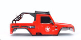 1/10 Jeep  Wrangler Body Shell 2 Door Pick Up 313mm RED