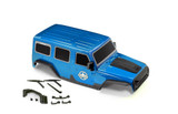 rc jeep body shell blue