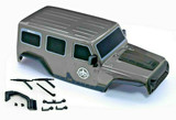 1/10 Jeep Wrangler Body Shell 4 Door Hard Top 313mm GRAY