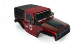 1/10 Jeep  Wrangler Body Shell 2 Door Hard Top 285mm Red