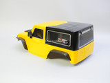 1/10 Jeep  Wrangler Body Shell 2 Door Hard Top 285mm Yellow