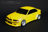 1/10 Body Shell  BMW E36 M3 W/ Wide Body Kit  200mm *Clear*