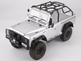 RC 1/10 Truck Body Shell MARAUDER -Finished-- SILVER-