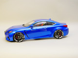 1/10 RC Car BODY Shell LEXUS RCF 190mm *FINISHED* RED