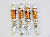 For Traxxas TRX4 Metal SUSPENSION SHOCKS Big Bore Silver