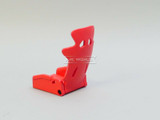 1/10 Scale Racing Seat Bucket High Back Recline 1 Seat - RED -